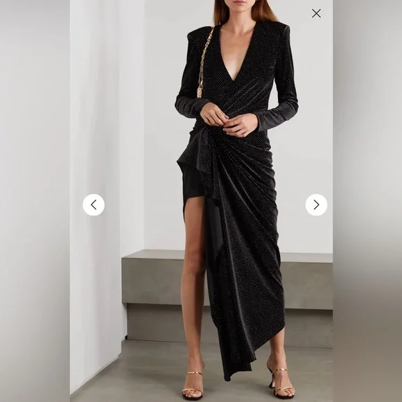 green emerald velvet dress Velvet Long Dress 44